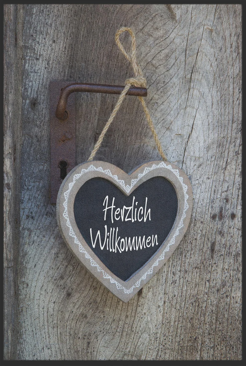 Sauberlaufmatte Herzlich Willkommen 10024