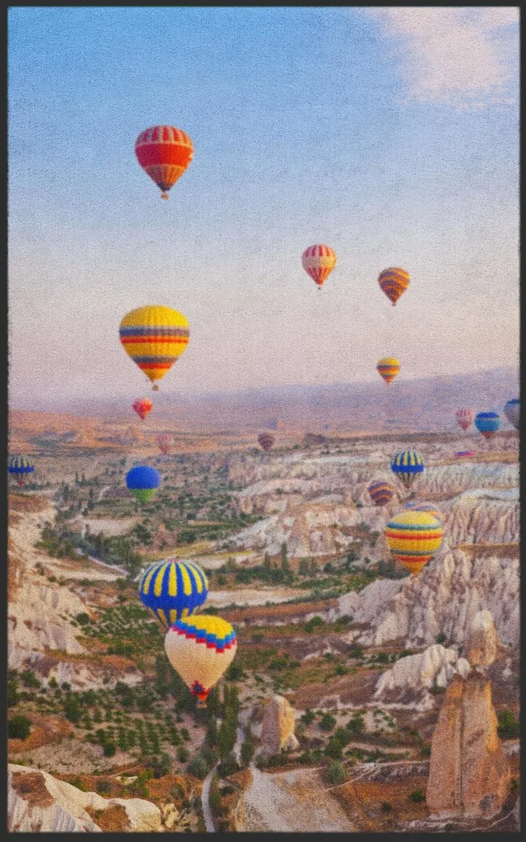 Fussmatte Heißluftballon 7124