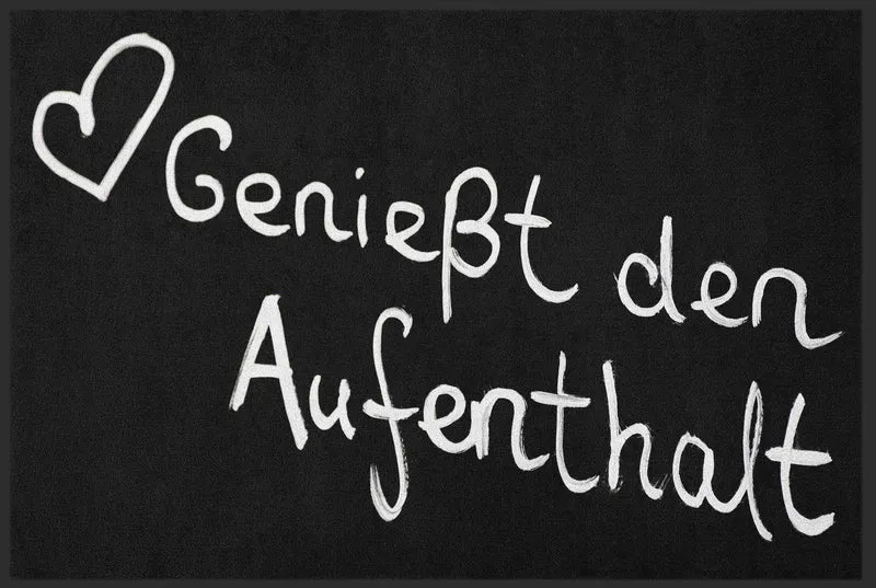 Sauberlaufmatte Genießt den Aufenthalt 10167