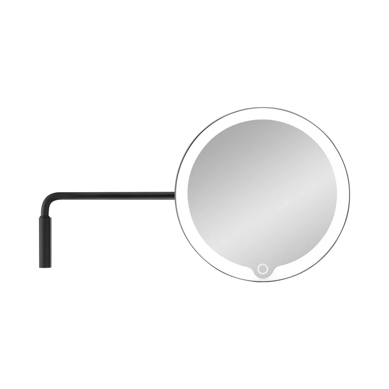 MODO led make up spiegel wand Black