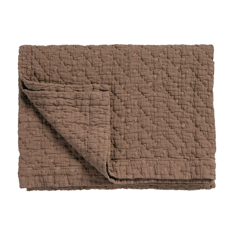 PURE 10 sprei Brownie 260x260 cm