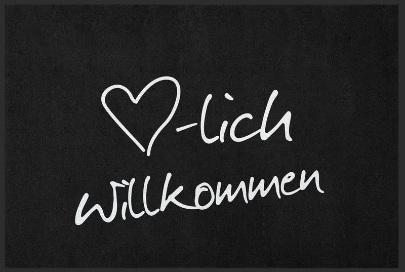 Sauberlaufmatte Herzlich Willkommen 10135