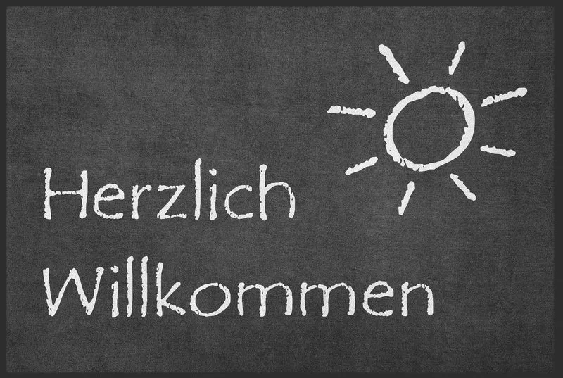 Sauberlaufmatte Herzlich Willkommen 10100