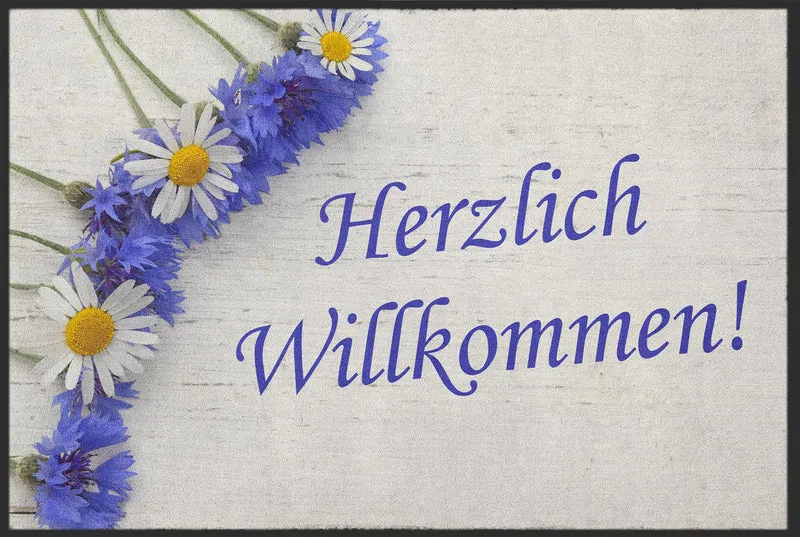 Sauberlaufmatte Herzlich Willkommen 10084