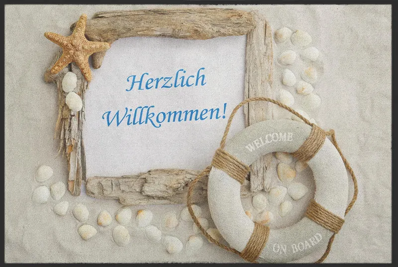 Sauberlaufmatte Herzlich Willkommen 10080