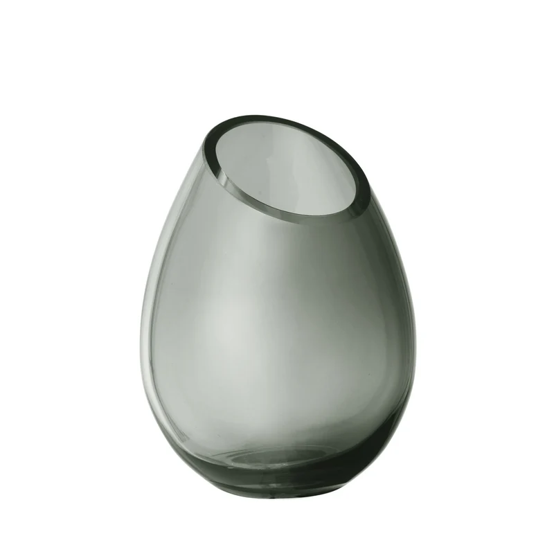 DROP vaas - kleur Smoke Ø12,5 cm