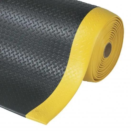 ANTI ERMÜDUNGSMATTE 419 DIAMOND SOF-TRED SCHWARZ/GELB