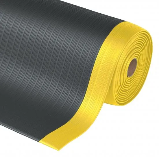 408 Airug® Plus Anti Ermüdungsmatte SCHWARZ/GELB
