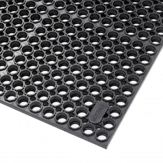563 RD SANITOP KÜCHENMATTE DELUXE SCHWARZ