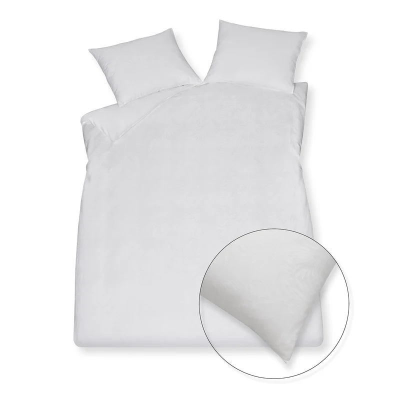 Dekbedovertrek PURITY Florence White 200x220 cm (satijnkatoen)