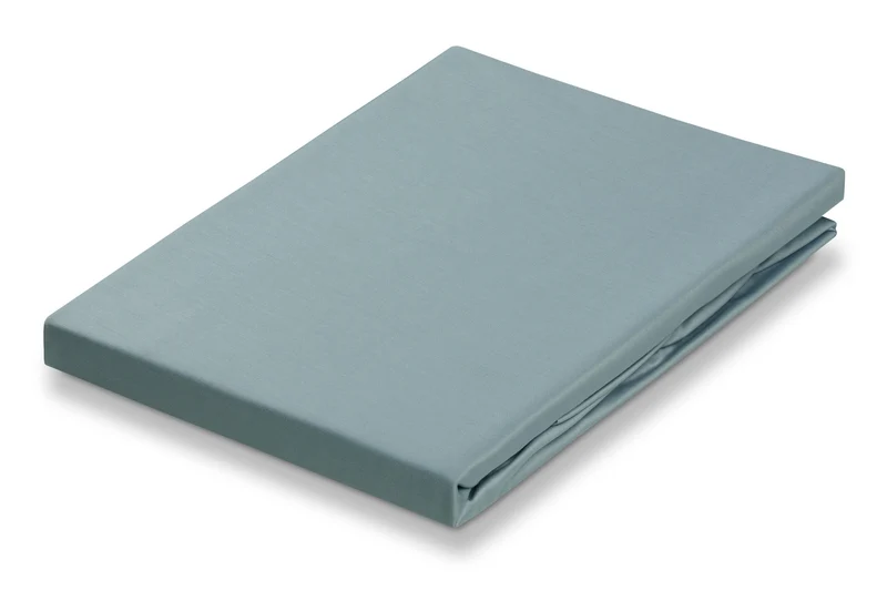 SATIN SOFT hoeslaken Pearl Blue
