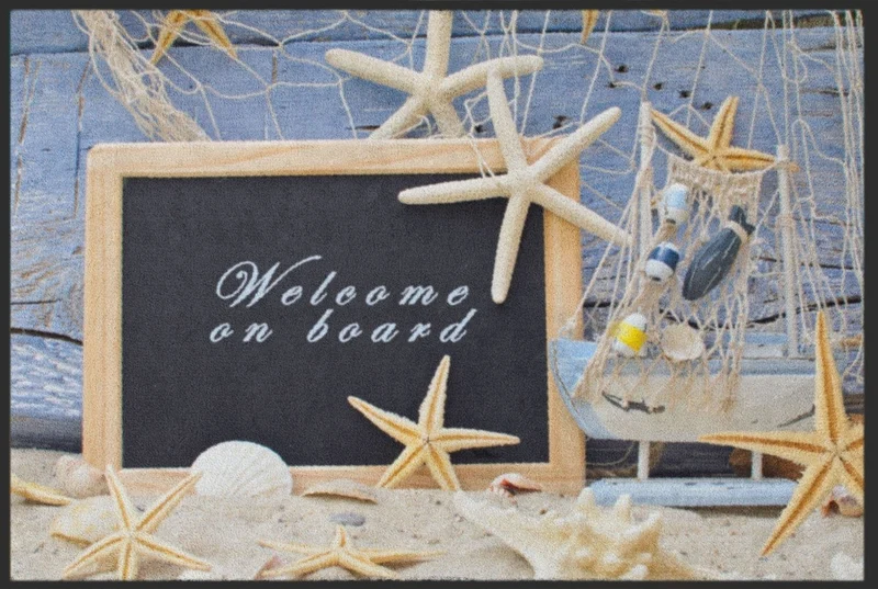 Fussmatte Welcome on Board 6239