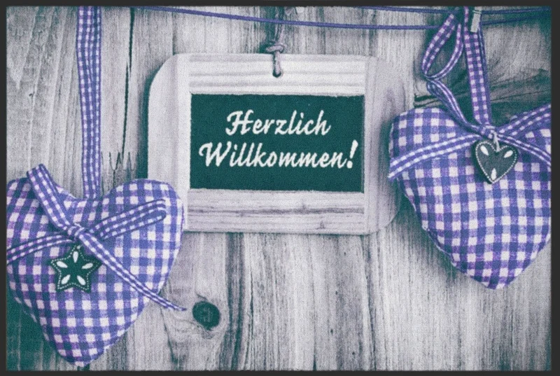 Fussmatte Herzlich Willkommen 6238