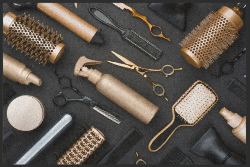 Fussmatte Friseur 6148