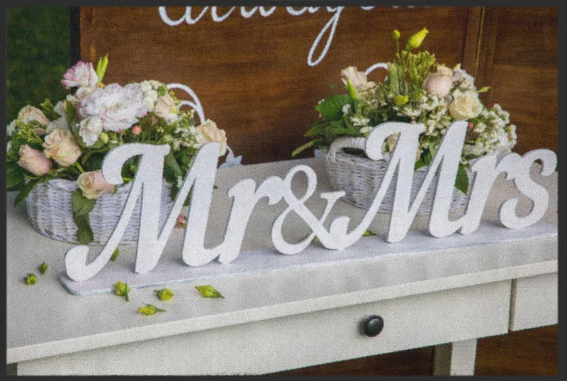 Sauberlaufmatte Hochzeit 4249