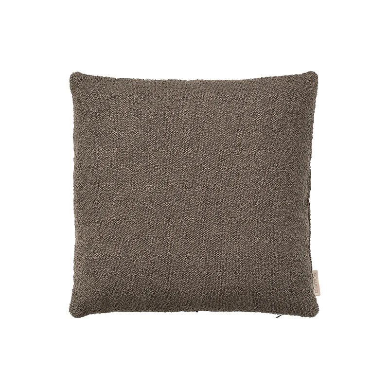 BOUCLE kussenhoes Espresso 50x50 cm