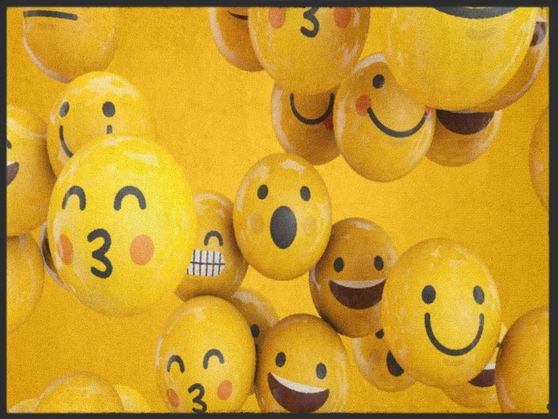 Fussmatte Smiley 4959
