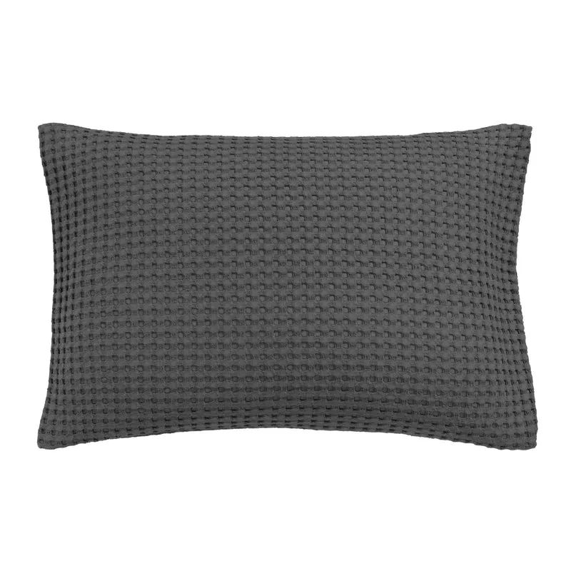 HOME Pique kussensloop Off Black 40x55 cm