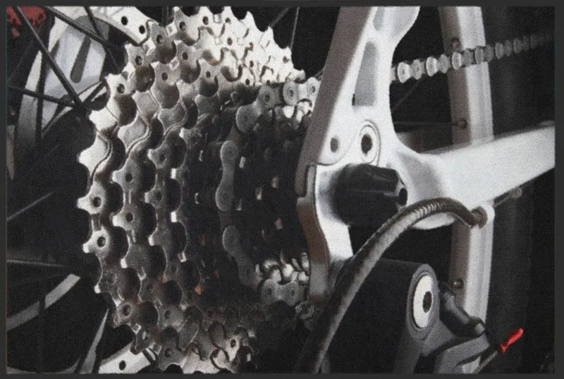 Fussmatte Rennrad 6058
