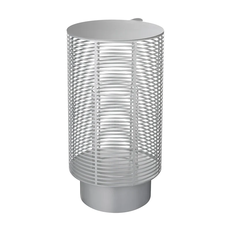 OLEA windlicht Silver (large)