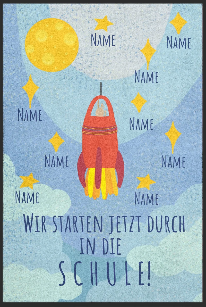 Kindergarten AbschiedsSauberlaufmatte 6039