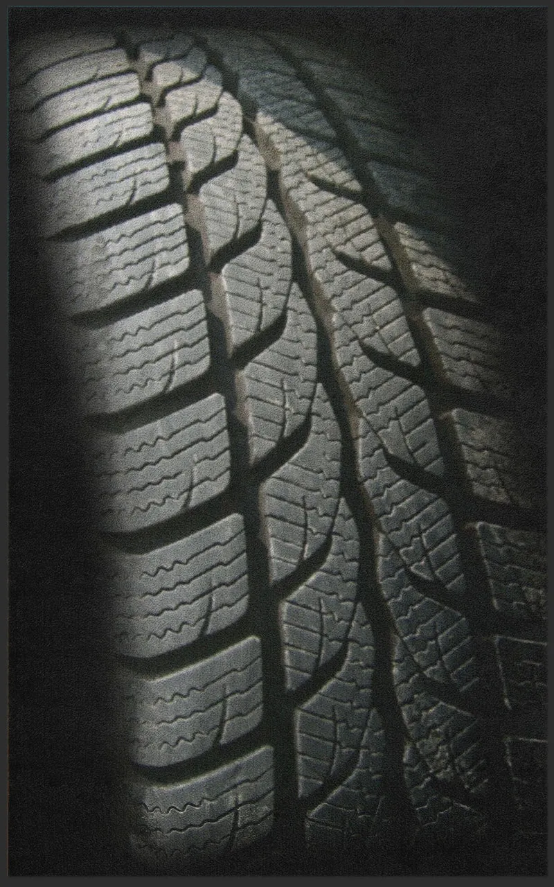 Sauberlaufmatte Reifen 7599