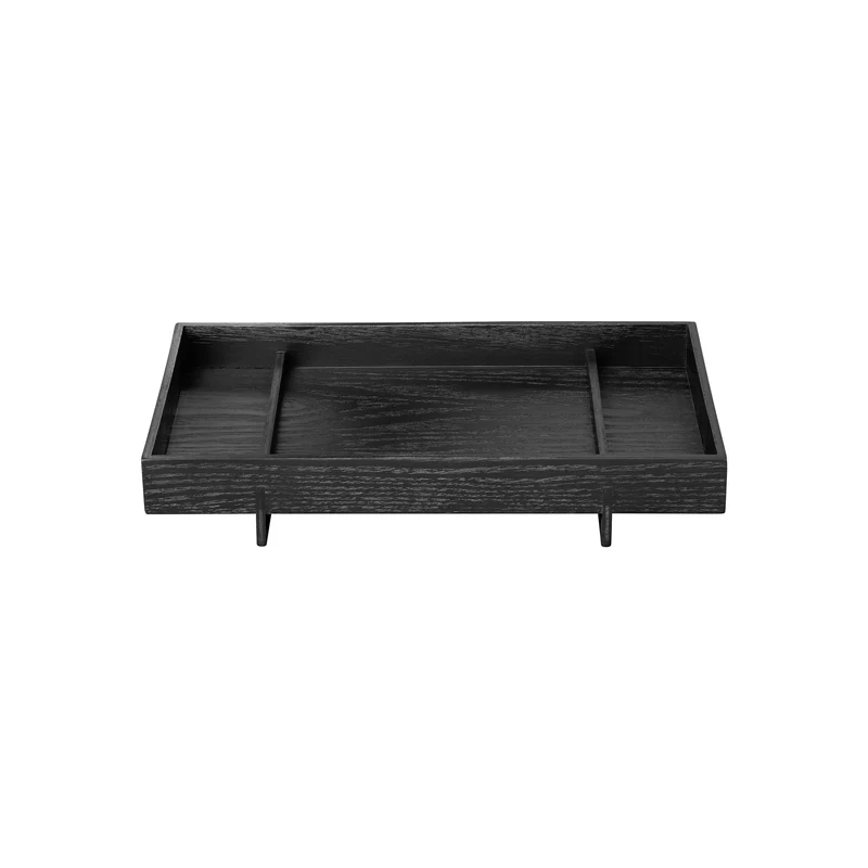 ABENTO tray / dienblad Black (small)