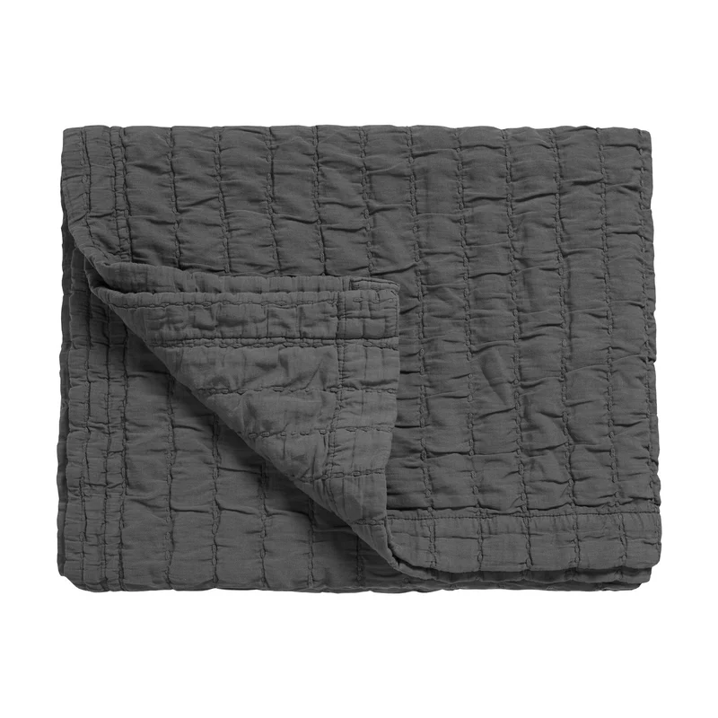 PURE 64 sprei Off Black 260x260 cm