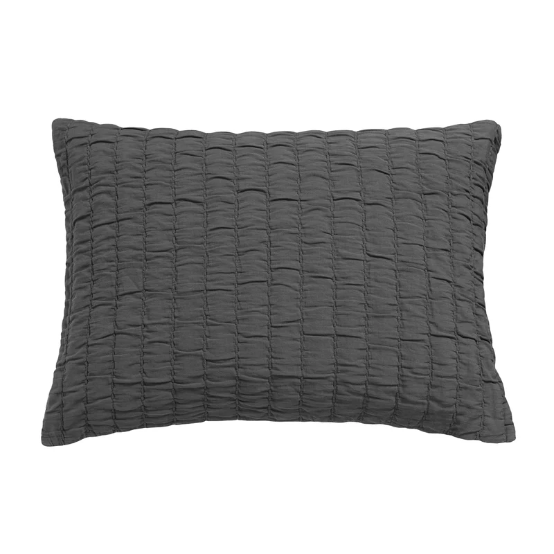 PURE 64 kussensloop Off Black 40x55 cm