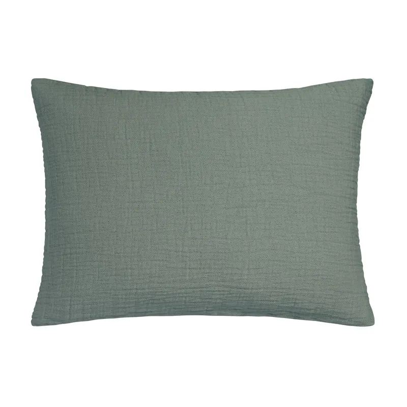 PURE 68 kussensloop Sage Green 40x55 cm