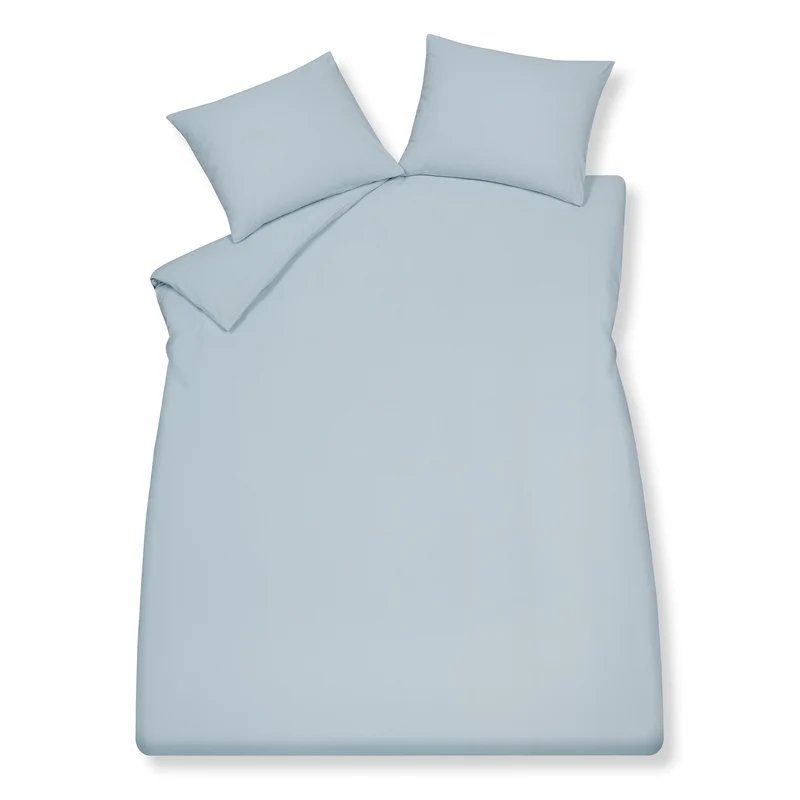 PURE 66 dekbedovertrek Powder Blue 240x220 cm