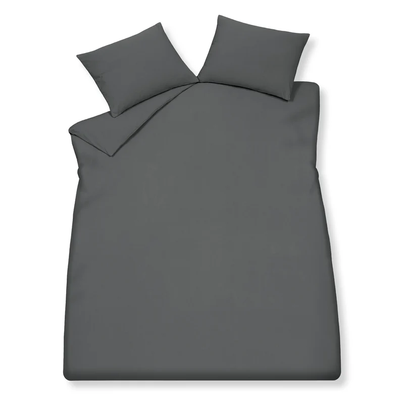 PURE 66 dekbedovertrek Off Black 140x220 cm