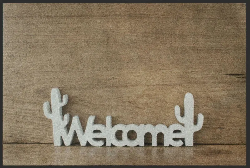 Fussmatte Welcome Kaktee 4780