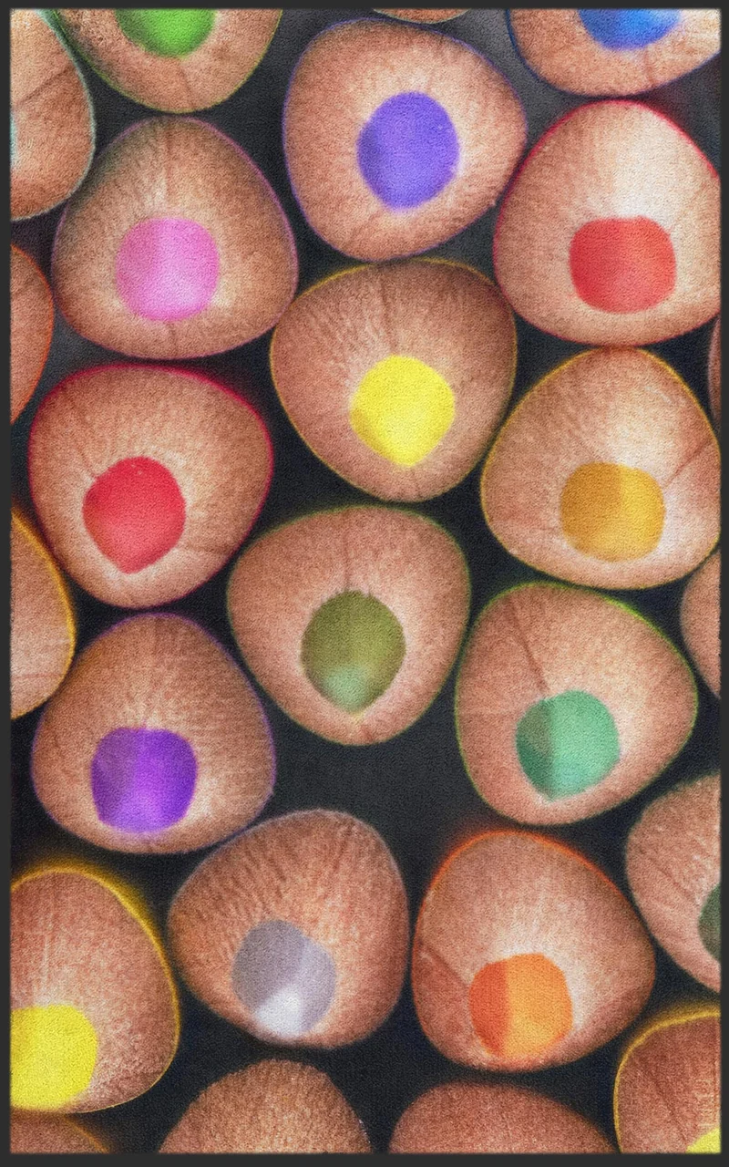 Sauberlaufmatte Bunte Stifte 7232