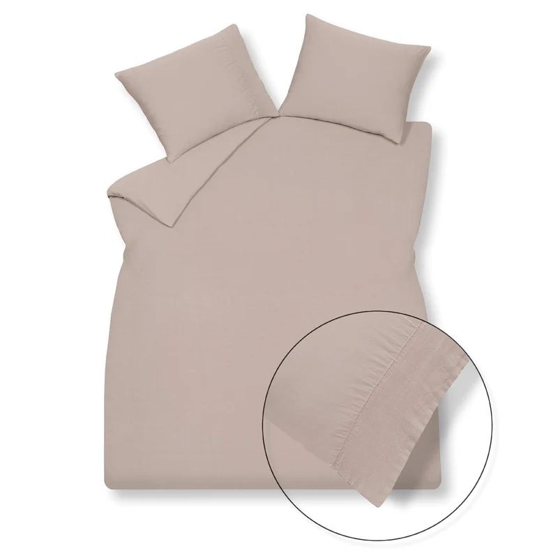 Dekbedovertrek PURE 07 Blush 240x220 cm (linnen / satijnkatoen)