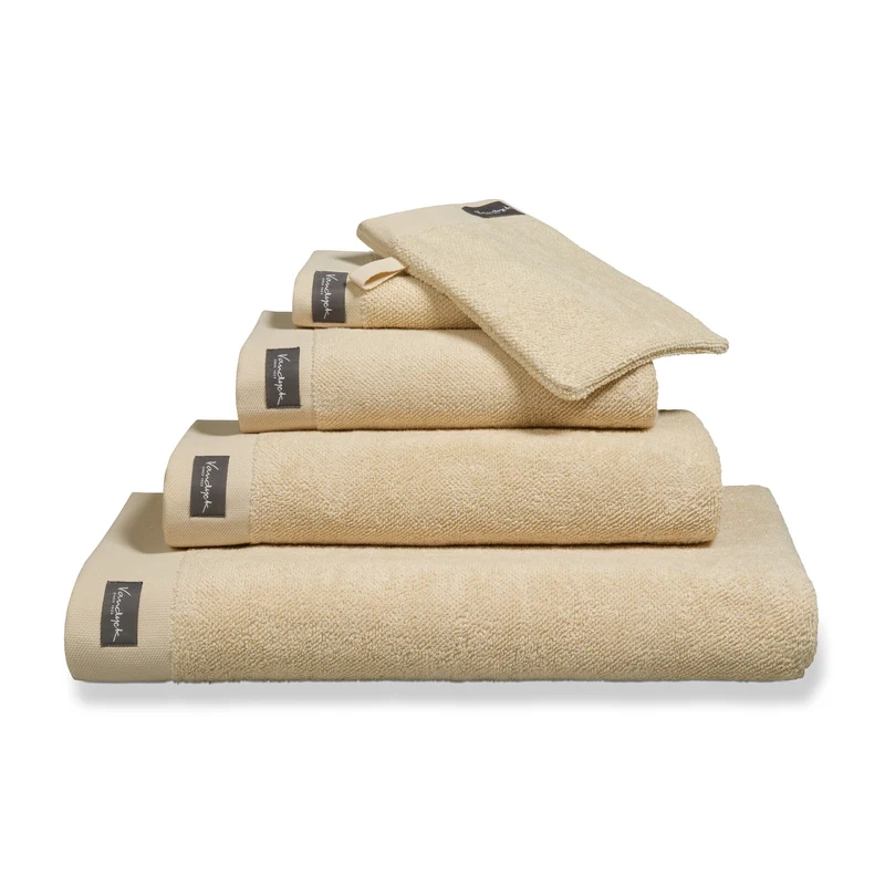HOME badtextiel Uni Bleached Sand