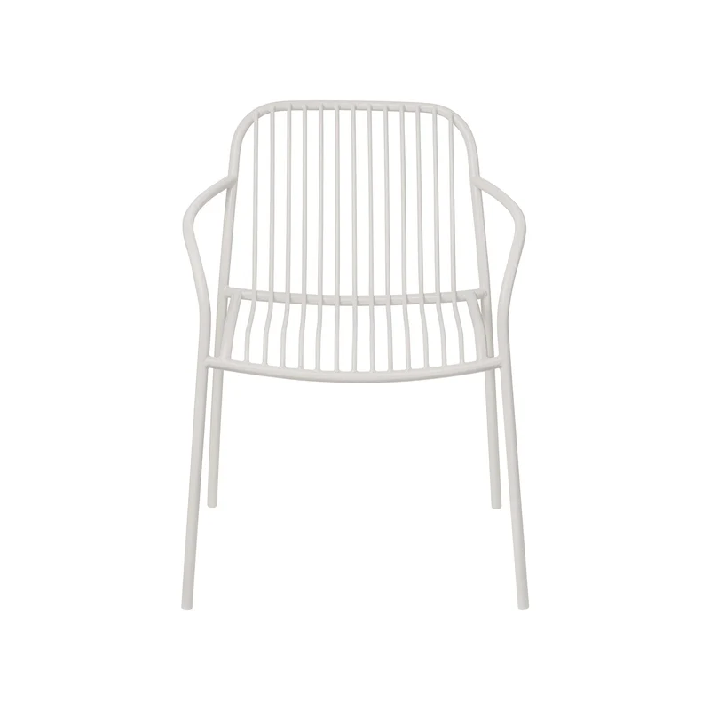 YUA WIRE tuinstoel armleuning Silk Grey