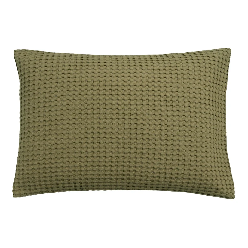 HOME Pique kussensloop Martini Olive 40x55 cm