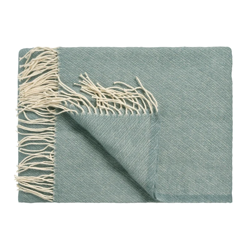 HOME Benevento plaid Pearl Blue 130x220 cm