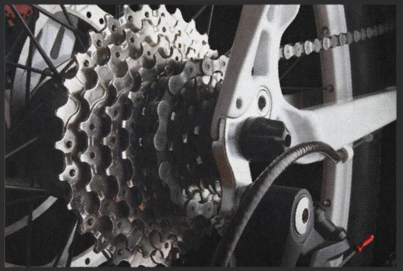 Sauberlaufmatte Rennrad 6058