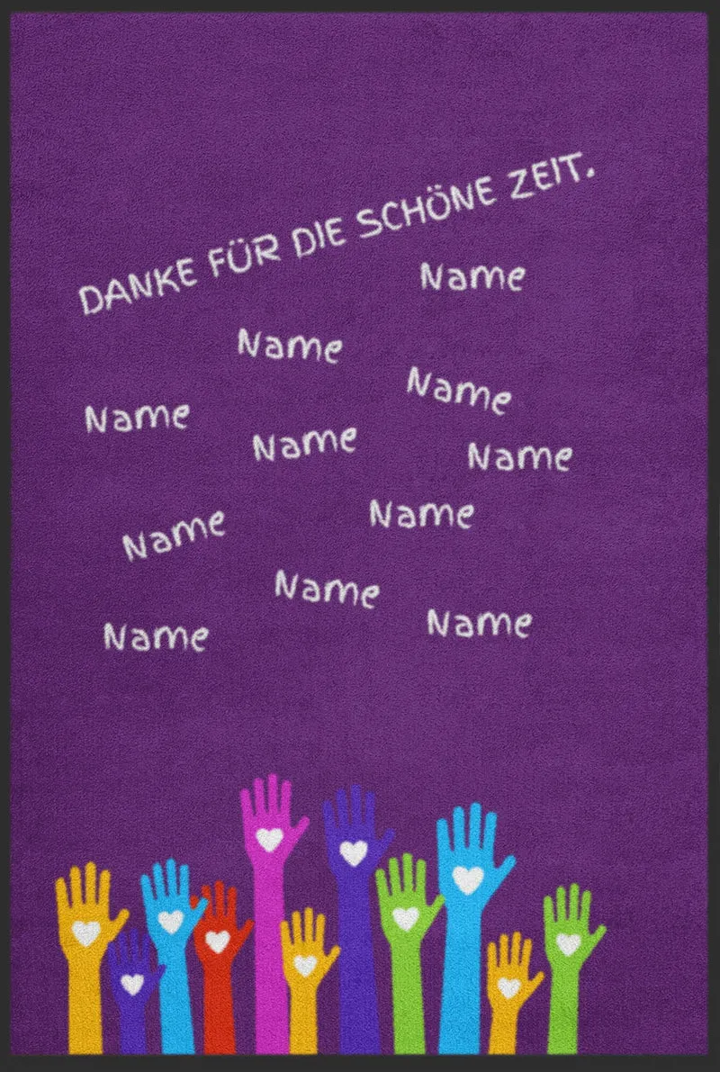 Abschiedsgeschenk Sauberlaufmatte 6011
