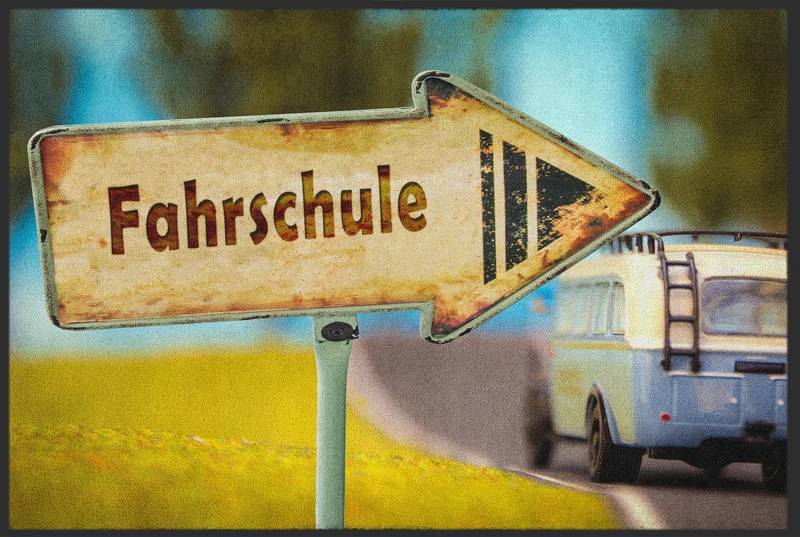 Sauberlaufmatte Welcome Fahrschule 5097