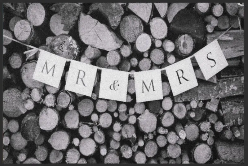 Fussmatte Hochzeit 4305