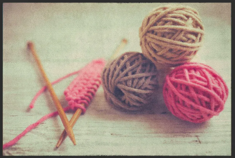 Sauberlaufmatte Stricken 6218
