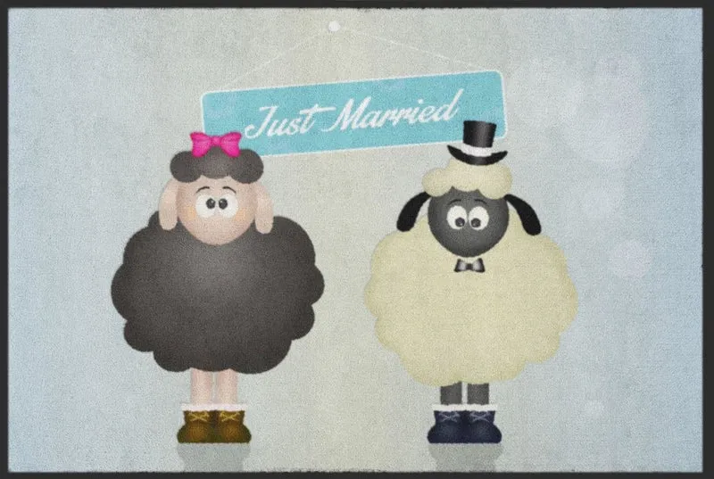 Fussmatte Hochzeit 4173