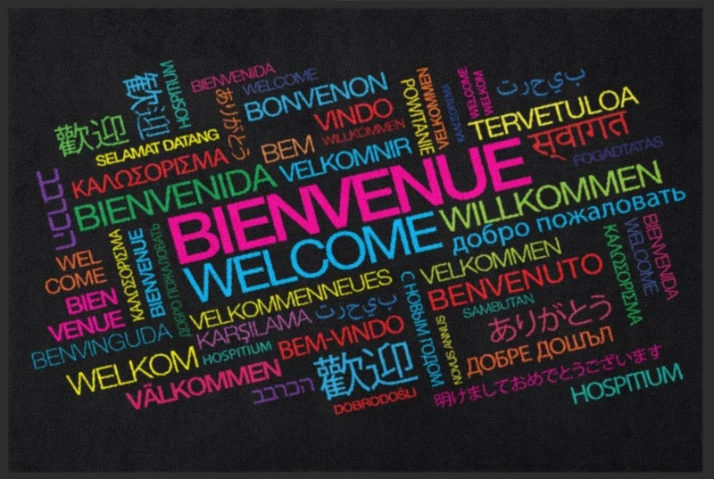 Fussmatte Bienvenue 4049