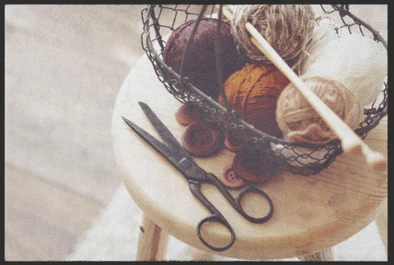 Sauberlaufmatte Stricken 6123