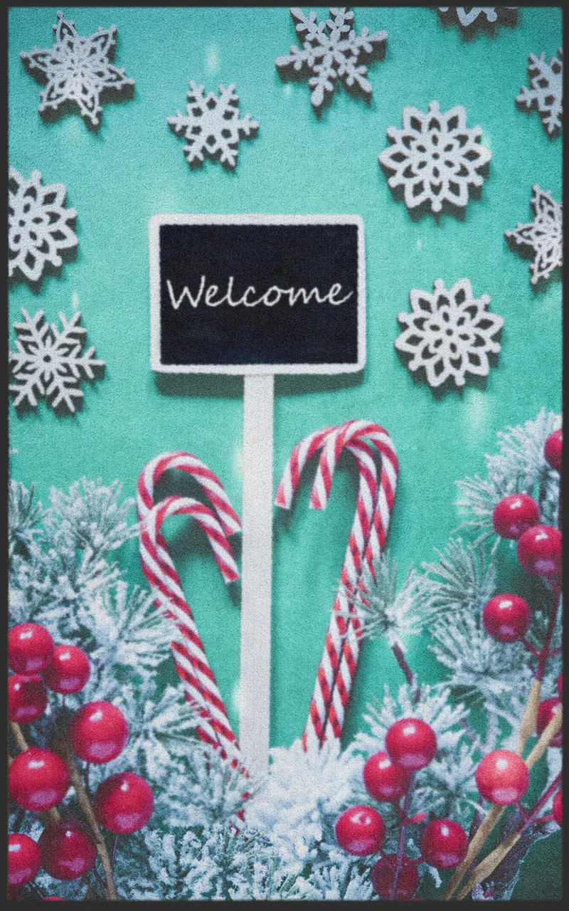 Sauberlaufmatte Welcome Weihnachten 7045