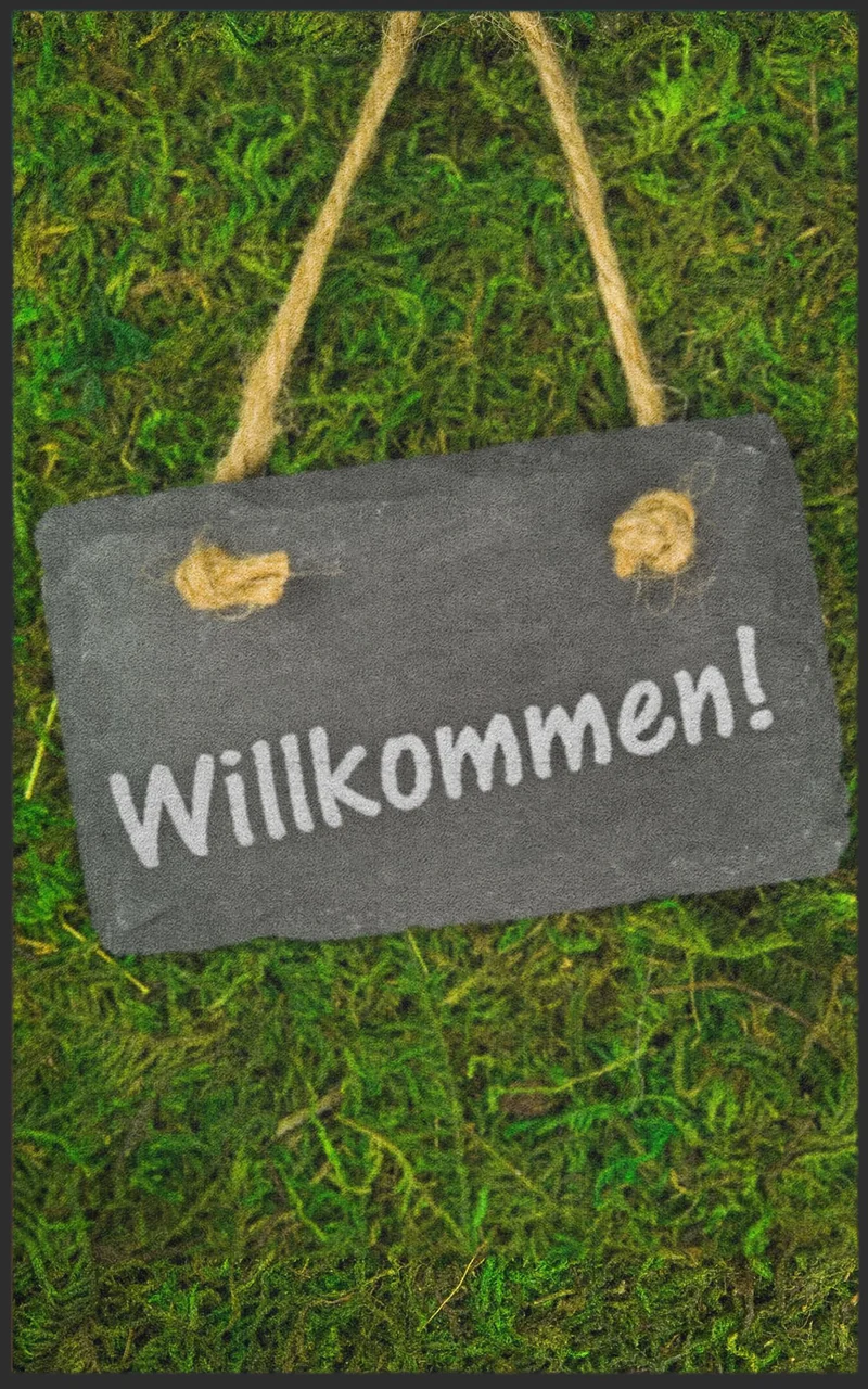 Sauberlaufmatte Willkommen 7013