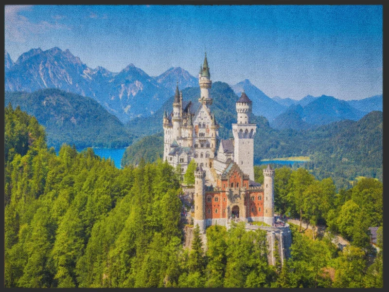 Sauberlaufmatte Schloß Neuschwanstein 4924